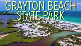 Grayton Beach State Park  Campground Beach and Amenities  Santa Rosa Beach Florida [upl. by Eduam194]