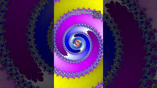 Mandelbrot Double Spiral Medallion fractal [upl. by Atekehs]