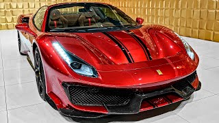 2021 Ferrari 488 Pista Spider in Beautiful SpecRosso Fiorano [upl. by Giffy]