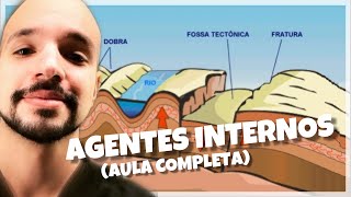 Geomorfologia agentes internos do relevo  Ricardo Marcílio [upl. by Yager547]