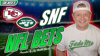 Chiefs vs Jets Sunday Night Football Picks  FREE NFL Best Bets Predictions and Player Props [upl. by Arehc]