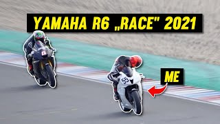 Yamaha R6 Race 2021 vs Honda cbr 600 rr [upl. by Alvar939]