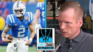 NFL Draft 2022 Chris Simms top 5 quarterbacks  Chris Simms Unbuttoned  NBC Sports [upl. by Aidualc]