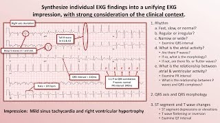 Intro to EKG Interpretation  The 5 Cardinal Rules [upl. by Ttayh]