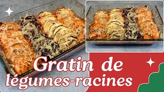 Gratin de légumesracines fondants et savoureux [upl. by Lauber]