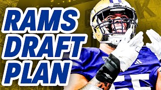 Los Angeles Rams 2024 NFL Draft And Free Agency Game Plan How Can McVay Improve This Roster [upl. by Odravde]