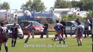 FED 3  Tavaux Annonay 303 32ème finale  lesinfosdusportfr [upl. by Rol]