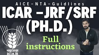 JRFSRFDIRECT for PhD II NTAICAR2023 Application [upl. by Luther]