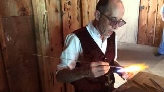 Dogpatch USA  Glass blower River Walk May 2015 [upl. by Trebleda]