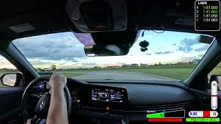 Elantra N  SCCA Chicago Track day  Session 320240906 [upl. by Kalila]