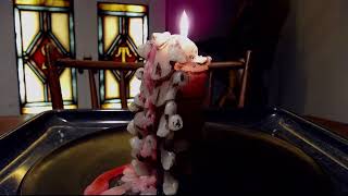 Bloody Spine Candle TimeLapse [upl. by Luby]