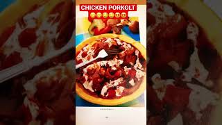 Hungarian chicken stew Hungarian Chicken Paprikash  Csirke Porkolt 😋😋😋😋😋😋 [upl. by Schroeder]