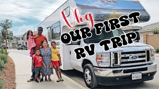 Our First Family RV Trip  VLOG [upl. by Ynomrah]