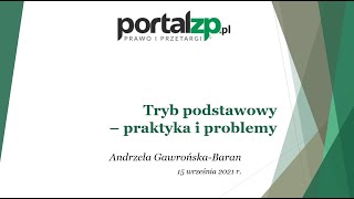 Tryb podstawowy – praktyka i problemy [upl. by Ydarg]