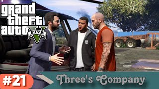 Threes Company 21  GTA 5 Full Mission [upl. by Ailahtan]