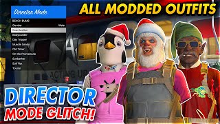 NEW WORKING DIRECTOR MODE GLITCH IN GTA 5  Solo Director Mode Glitch Guide ALL MODDED OUTFITS [upl. by Ashlen]