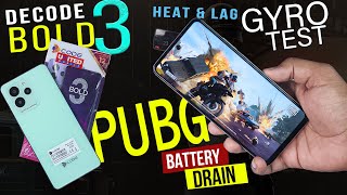 Decode Bold 3 Pubg Test Gaming Review quot Gyro quot Graphics quotAnutu ScorequotBattery  Bold 3 Price In🇵🇰 [upl. by Ralleigh]