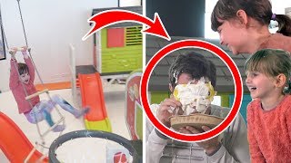 PRANK STORY • Une tarte d ANNIVERSAIRE  Ca tourne mal   SBT maisons SMOBY [upl. by Haleemak]