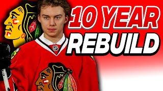 10 Year Rebuild Of The CHICAGO BLACKHAWKS On NHL 23 [upl. by Neils812]