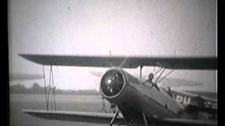 VLIEGBASIS TWENTE  TWENTE AIRPORT ENSCHEDE  Vliegshow in 1937 [upl. by Kcirdor76]