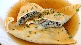 Maultaschen mit Hackfleischfüllung selbst gemacht  Rezept Video  Anleitung [upl. by Atikam]