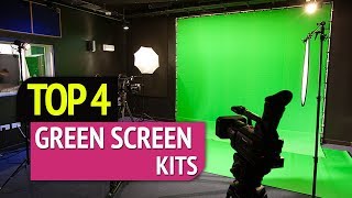 TOP 4 Best Green Screen Kits 2019 [upl. by Nailluj]