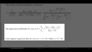 WSTE01 01 Statistics S1 January 2023 IAL Q6 Correlation amp Regression [upl. by Attenyt27]