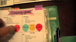 Filofax cleaning zones [upl. by Anitnatsnok]