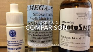 Smoke Fluid Comparison [upl. by Aihtyc]