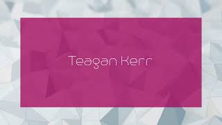 Teagan Kerr  appearance [upl. by Ainaled665]