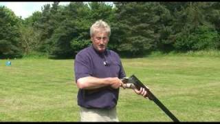 How to shoot a driven target  Clay shooting lesson [upl. by Anwahsat]