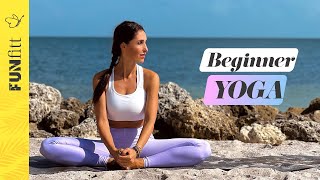 Yoga for Beginners 8 Min  Stretch and Mobilize Your Body  Perfect for Stress and Anxiety [upl. by Katleen]