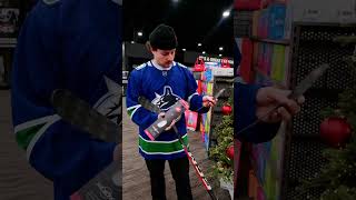 How to tape your stick like the man with the hardest slap shot in NHL history Filip Hronek hockey [upl. by Gratianna]