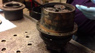 Excavator Travel Drive Motor Repair  Rebuilt Travel Drive Motors [upl. by Irihs]