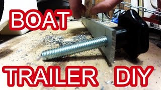 How to  Boat Trailer Mudguards  DIY trailer serie Part 1 [upl. by Leonteen]