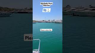 Glyfada port marina in greece marinongpinoy sealife [upl. by Kellina]