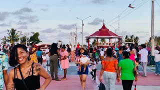 Easter Monday at the New Kingston Georgetown Seawall Esplanade [upl. by Ennaharas]