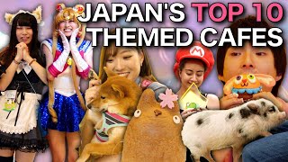 Japan’s Top 10 Themed Cafes  Ultimate Japan Bucket List 4K [upl. by Hourihan]