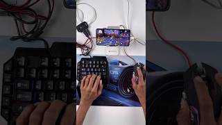 Phone me PC ke tarah Gaming karne Ke liye mouse and keyboard full set up tutorial Gaming test ￼ [upl. by Stier]