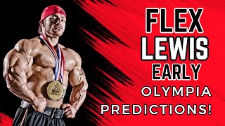 FLEX LEWIS  early OLYMPIA predictions [upl. by Elinad784]