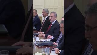 Turkish Foreign Minister Fidan meets with his Greek counterpart [upl. by Gnek]