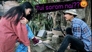 Dimak nathaka bacha funny dad Nagamese Short Movie  Lotha24 sinimah2022 [upl. by Auqinet]