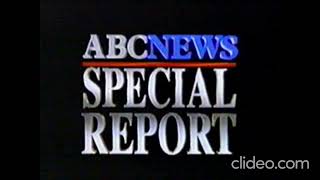 ABC News Specail Report Coverage Of Deadly Tornado 1991 [upl. by Yllier]