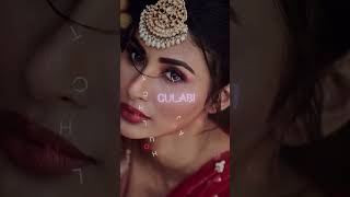 Gulabi sadi mouni roy new editing shorts❤️fashion mouniroy [upl. by Noiwtna537]