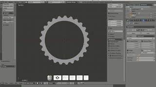 Hexahedral Finite Element Mesh from Blender Tutorial 2  Ring Gear [upl. by Ube]
