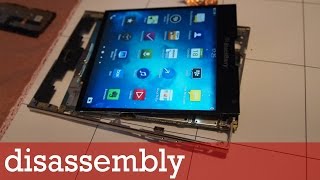 BlackBerry Passport disassembly  teardown [upl. by Orwin]