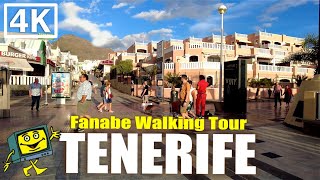 TENERIFE Fanabe  Costa Adeje  4K Walking Tour [upl. by Laamak]