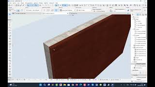 ArchiCAD créer un Bardage [upl. by Krum331]