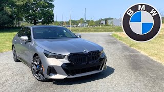 2025 BMW 530i M Sport POV Start Up Test Drive Walkaround and Review [upl. by Meeki]