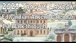 Jacquie Lawsons 2023 Advent Calendar November 1st Walkthrough look [upl. by Aicilegna]